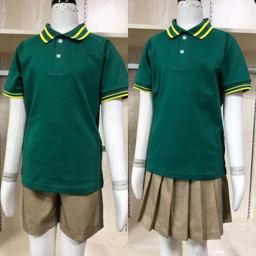春夏秋冬季校服定做 中小学校服贴牌加工生产 大学运动服套装图3