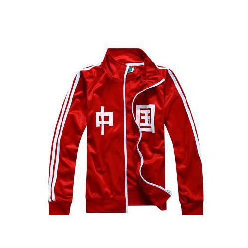 国货梅花运动服无字光板中国青春 可定制图案设计班服队服演出服图2