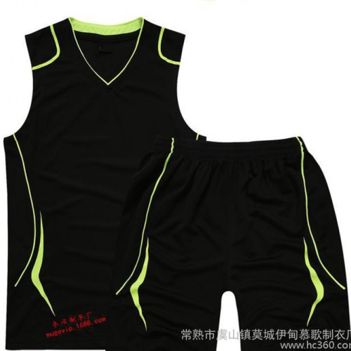 新款篮球服团购训练服套装男式比赛队服速干透气运动服可印号