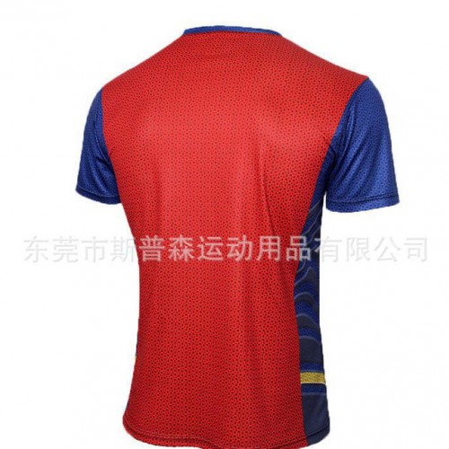 超人速干 健身运动服 跑步训练 吸湿排汗休闲短袖 生产图2