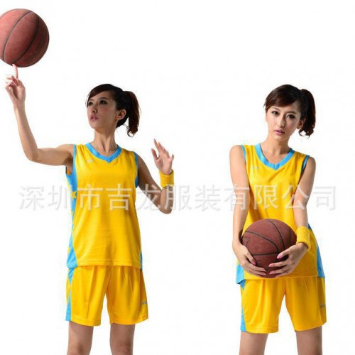 男女篮球服套装运动服套装印花图2