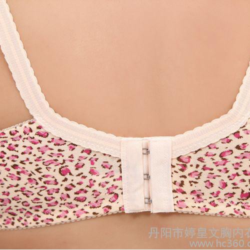 新款 前开扣上开口孕妇文胸 纯棉哺乳文胸内衣 孕妇装胸罩批发图2