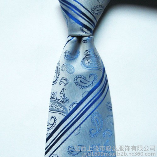 专业工厂生产供应 超细涤丝色织高品质提花领带 适合商务行政人士的各种花型图5