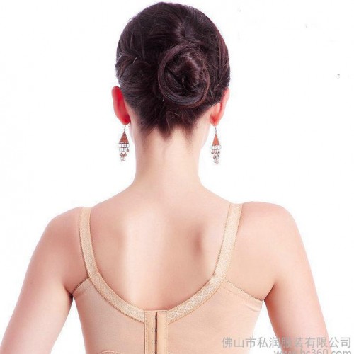 大罩杯无钢圈妈咪五扣大胸舒适五扣调整型哺乳文胸 1336图3