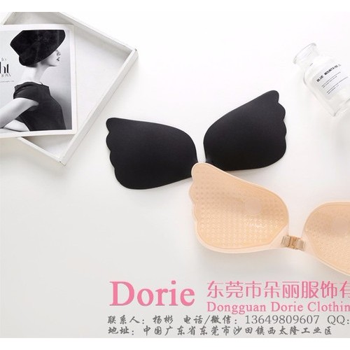 天使之翼隐形胸贴羽翼杯聚拢硅胶文胸新娘婚纱礼服乳贴无痕内衣图4
