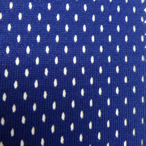 75D低弹洞洞网眼布 冲锋衣运动服 球衣服透气校服网布现货批发图4