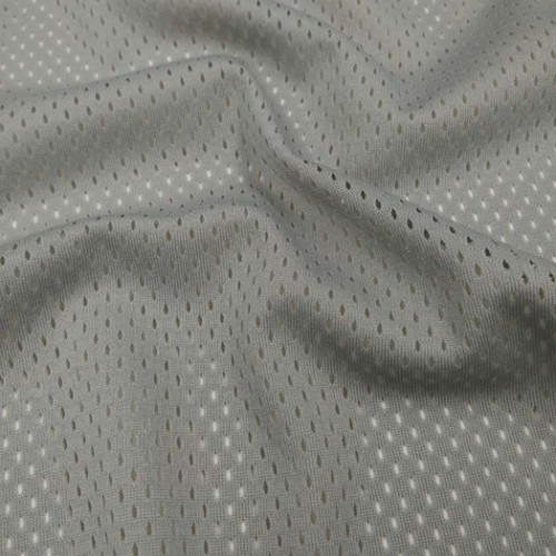 75D低弹洞洞网眼布 冲锋衣运动服 球衣服透气校服网布现货批发图6