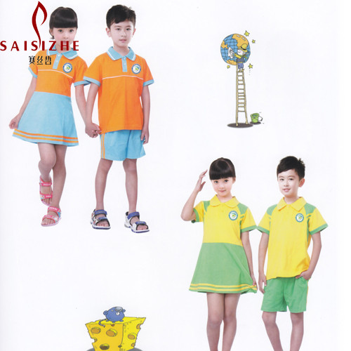 幼儿园园服 儿童班服运动套装 小学生校服 纯棉学院风运动服春夏套装 专业定制图6
