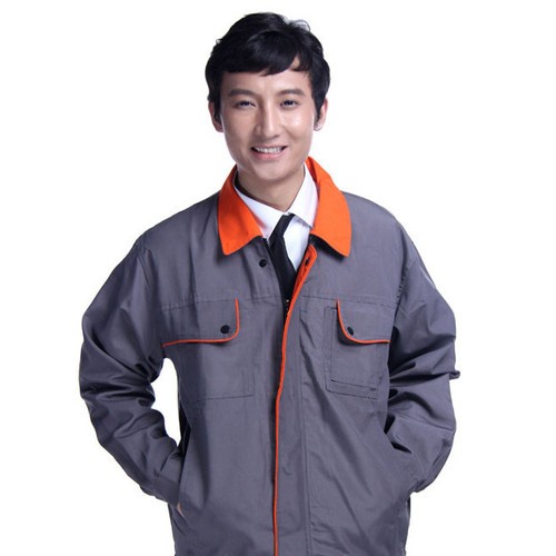 普通工装工作服，员工服装，劳保服，职业装，校服，运动服，工厂服装图3