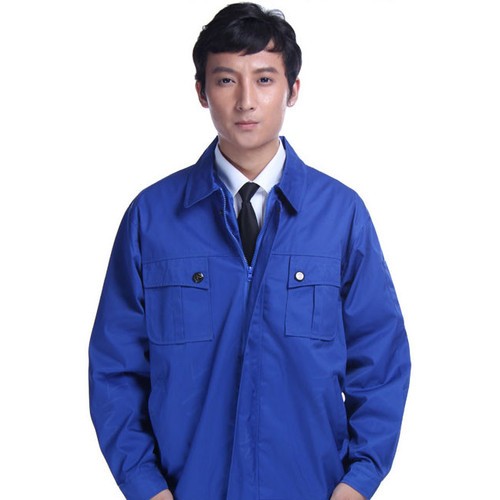普通工装工作服，员工服装，劳保服，职业装，校服，运动服，工厂服装图2