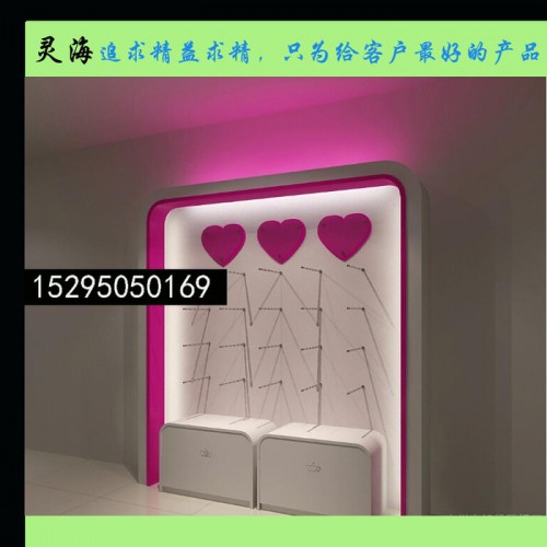 定制新款内衣展柜 文胸架 江苏内衣展示柜设计制作图2