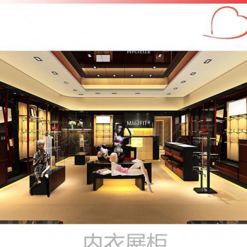 佛山内衣展柜展示柜**文胸店铺展柜内衣柜定制内衣货架图2
