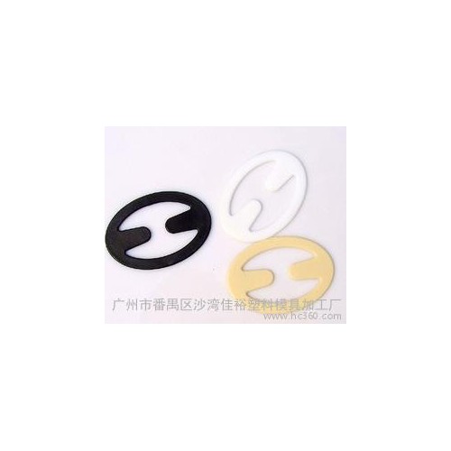 防滑扣 文胸扣 胸带扣 UP扣 椭圆型（透、黑，肤色）图2