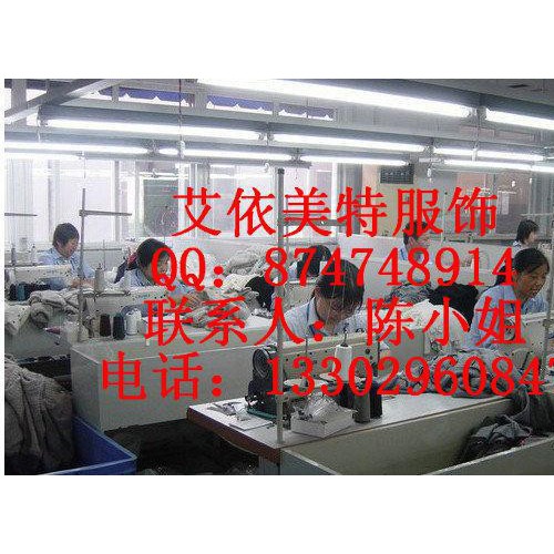 雪纺拼接衫加工图3