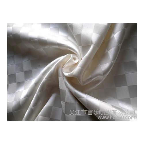供应富乐喷织J1假捻色丁提花图1