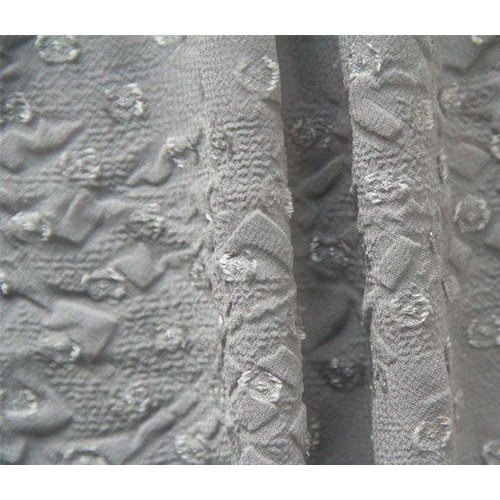 轧绉剪花雪纺 新款雪纺服装面料 时尚女装 夏装 立体轧绉雪纺图2