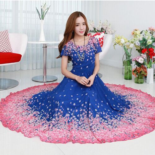 夏季雪纺裙 夏季雪纺裙供应商 夏季雪纺裙批发市场图2