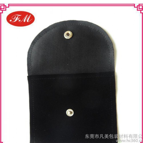 珠宝袋 超细纤维珠宝袋 翻盖首饰袋 色丁珠宝袋 专业定制图1