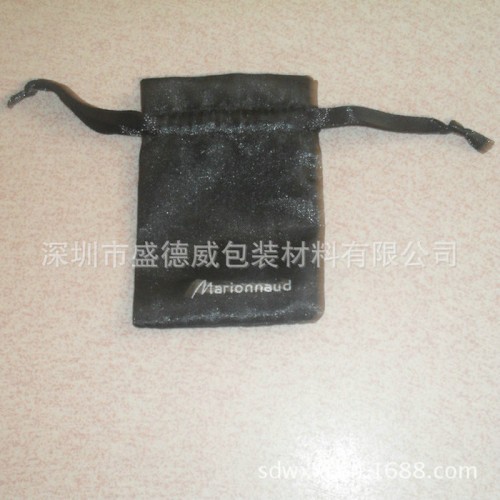 盛德威 厂家销售加厚收纳布袋 拉绳束口包装色丁布袋外贸出口图4