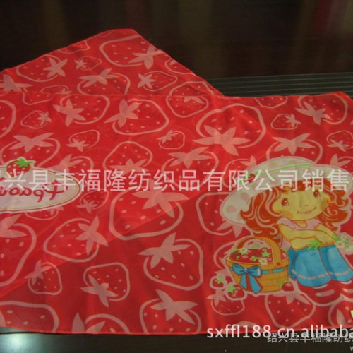 供应按客户要求按客户要求专业定做各种花色色丁印花丝巾图1