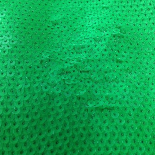 卓西纺织50英寸3mm荧光亮片布 色丁底珠片布现货多色可选图2