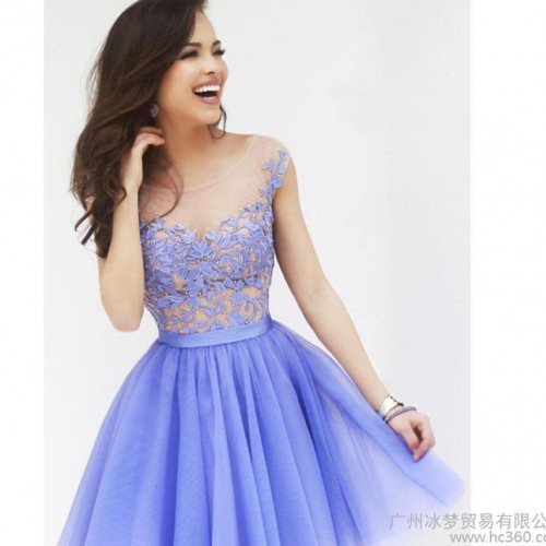 2015夏季欧美性感镂空背带蕾丝连衣裙高端女装 雪纺连衣裙图2
