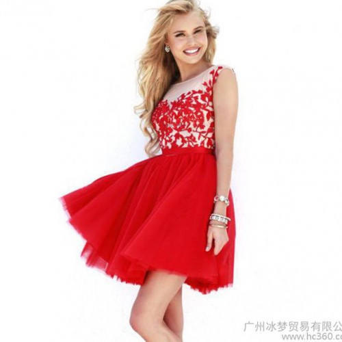 2015夏季欧美性感镂空背带蕾丝连衣裙高端女装 雪纺连衣裙图1