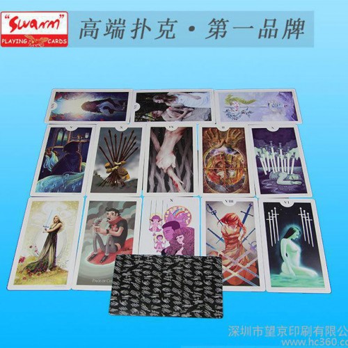 经典塔罗牌 神奇**预测桌游 含说明书光盘塔罗布 专业定制图2