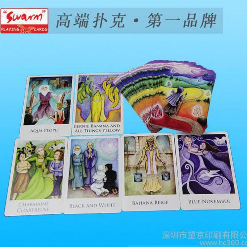 经典塔罗牌 神奇**预测桌游 含说明书光盘塔罗布 专业定制图1