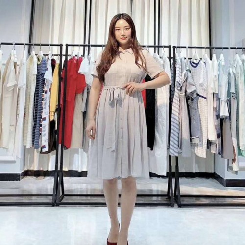 MO.陌2019年夏新款波西米亚雪纺连衣裙品牌女装批发图2