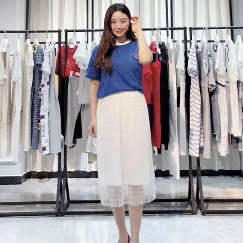 MO.陌2019年夏新款波西米亚雪纺连衣裙品牌女装批发图8