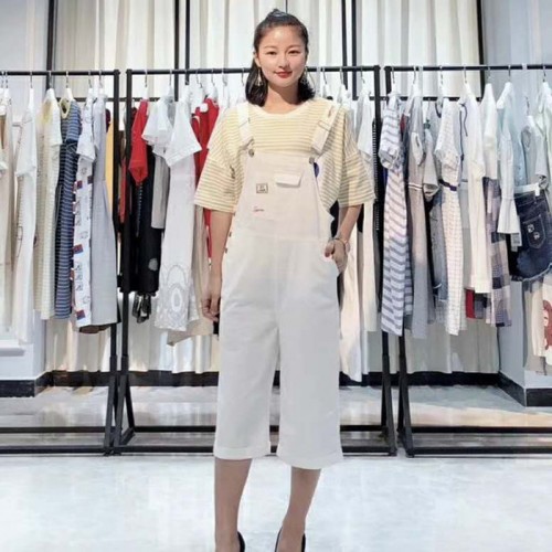 MO.陌2019年夏新款波西米亚雪纺连衣裙品牌女装批发图5