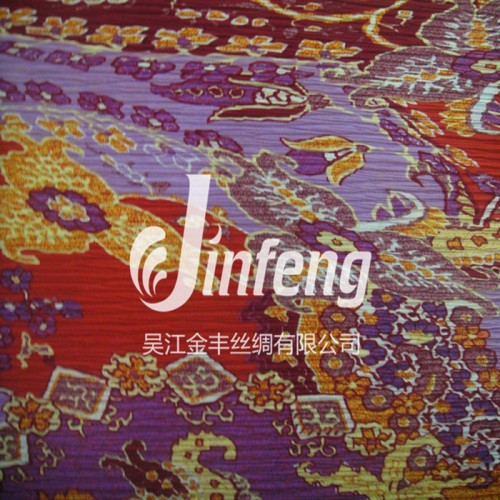纺织仿真丝类弹力缎面雪纺图3