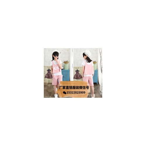 福建闽侯连江有童装一手货源批发吗南公园服装批发市场有几岁童装裙子套装批发吗时尚女童蕾丝雪纺背心裙批发货到付款菲池鱼图8