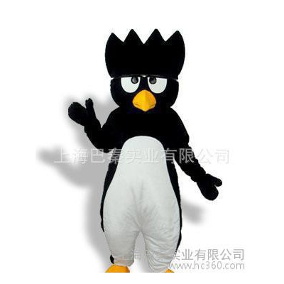 上海卡通企鹅人偶服装定制、卡通吉祥物人偶服企鹅
