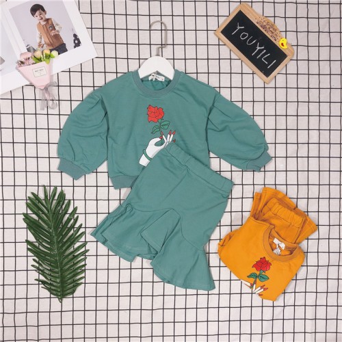 2019年优依丽秋款潮流时尚品牌折扣童装  品牌折扣童装批发  品牌折扣童装走份图5