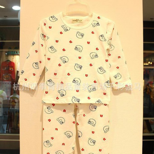 童家居服 2013新款小童童家居服 蜗牛宝贝全棉卡通百搭童家居服图3