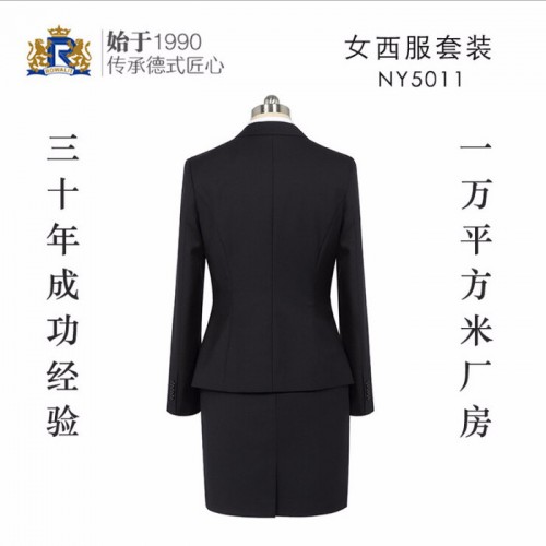男女职业装同款套装秋冬长袖商务正装西装银行公务员职场工作西装 女西装工作服图4