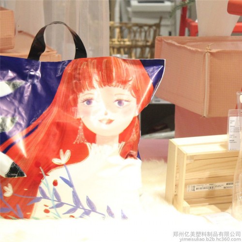 男女童装服装店袋子 批发衣服塑料手提袋 加厚礼品袋 购物包装袋定制 服装手提袋图6