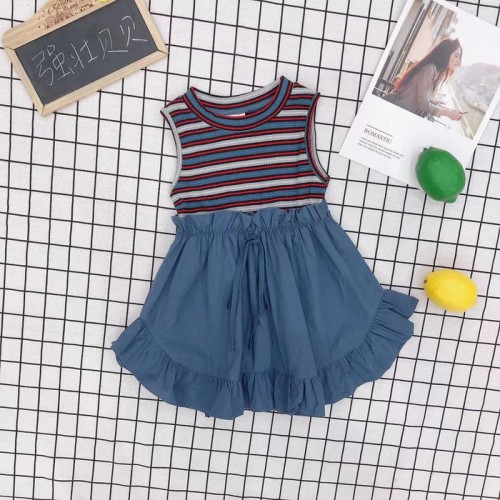清远强壮贝贝品牌童装尾货 秋季新款童套装 三个小孩服装货源图3