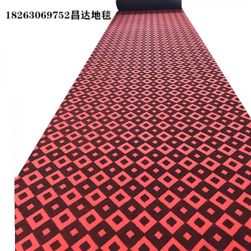 出口越南提花地毯 300g烟灰色条纹地毯 单色拉绒提花地毯厂家图3