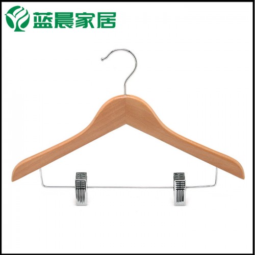 供应一级枫木制造**儿童木衣架 儿童衣架 童装衣架 木衣架图5