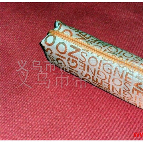 帝人提花笔袋广告笔袋礼品笔袋卡通笔袋缝制品加印logo图1