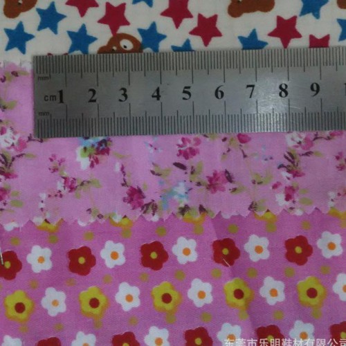现货MB4269印卡通小熊斜纹全棉布 鞋服面料图2