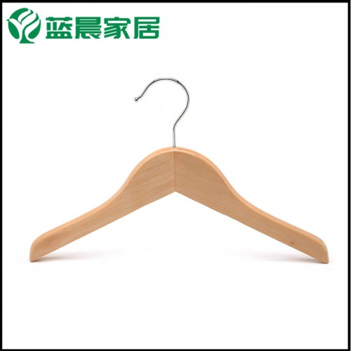供应儿童衣架一级枫木制造**儿童木衣架 童装衣架图3