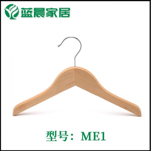 供应儿童衣架一级枫木制造**儿童木衣架 童装衣架图2
