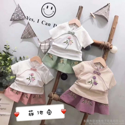 湖北咸宁童装批发市场夏季新款韩版童装批发货源那里好2019**卡通印花男童套装批发网站 江苏连云港儿童衣服进货技巧图1