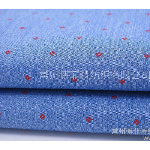 现货梭织提花 梭织圆点提花梭织弹力色织提花面料 秋冬时装料图2