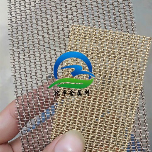 乾卓金属网 夹丝玻璃铜丝网 图案织物壁布 艺术金沙丝网 提花金属布 丝绣夹层网布图5