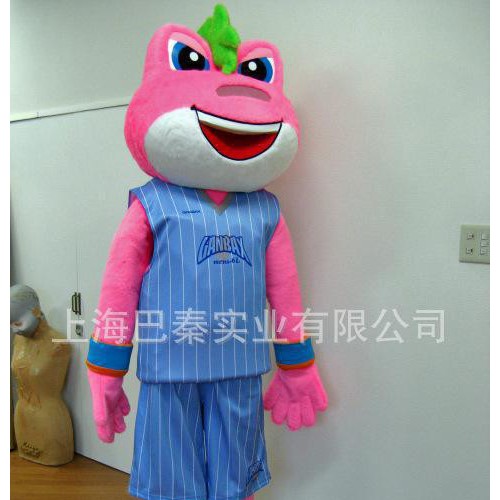 卡通青蛙人偶服装定制、青蛙行走人偶服装定制、人偶服青蛙订做图2